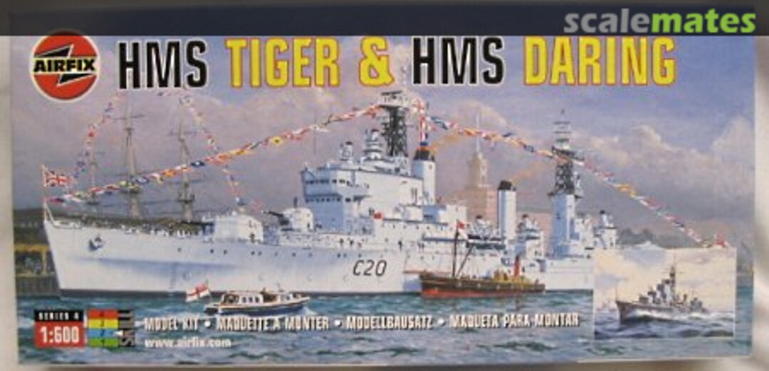 Boxart HMS Tiger & HMS Daring 04213 Airfix