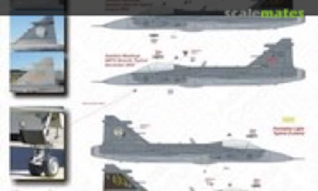 1:48 JAS-39A/C (TwoBobs Aviation Graphics 48-145) 48-145