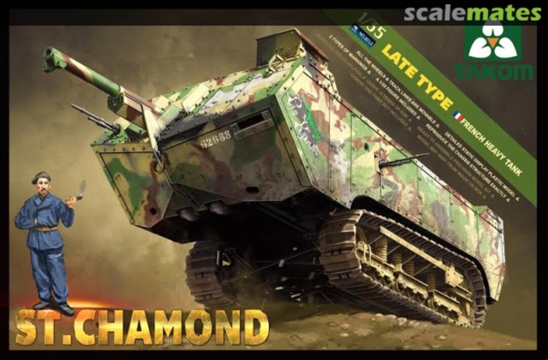 Boxart St. Chamond 2012 Takom Boxart St. Chamond 2012 Takom