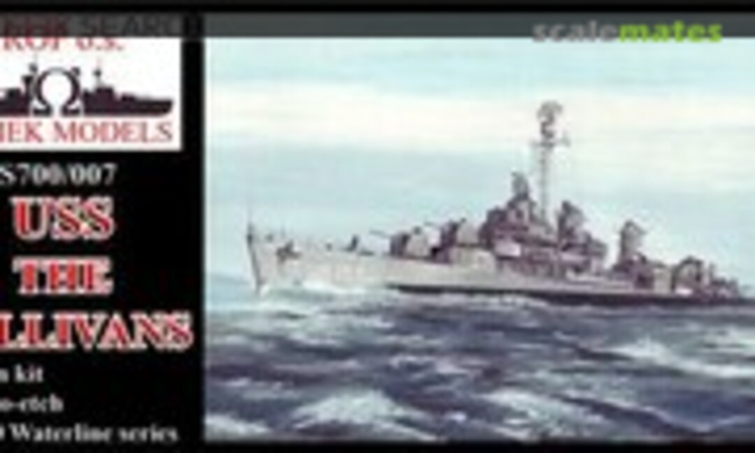 USS The Sullivans 1945 (ROP o.s. Samek Models S700/007)