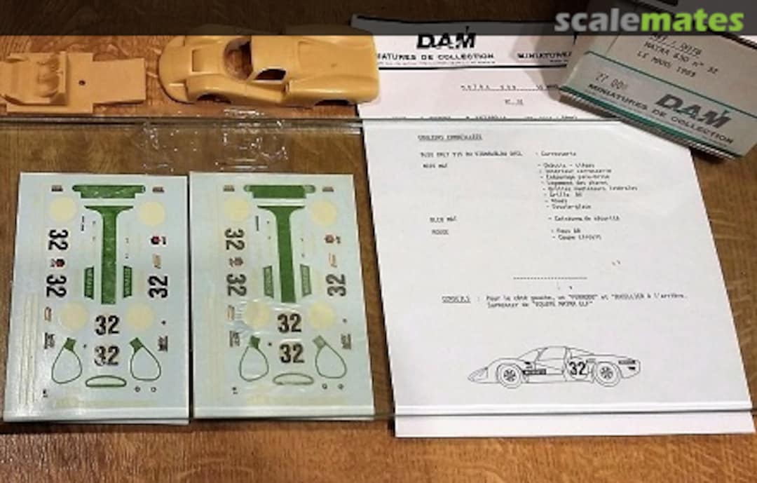 Boxart Matra MS630 #04 "ELF" 78 DAM Boxart Matra MS630 #04 "ELF" 78 DAM