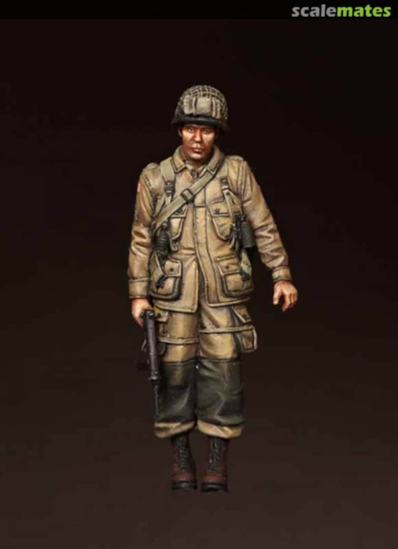 Boxart Sergeant 101st Airborne Division on Sherman. 3588 SOGA Miniatures Boxart Sergeant 101st Airborne Division on Sherman. 3588 SOGA Miniatures
