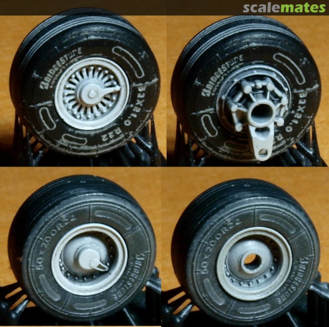 Contents Boeing B 747-800 wheels set 14412 MLH/Bring It! Contents Boeing B 747-800 wheels set 14412 MLH/Bring It!