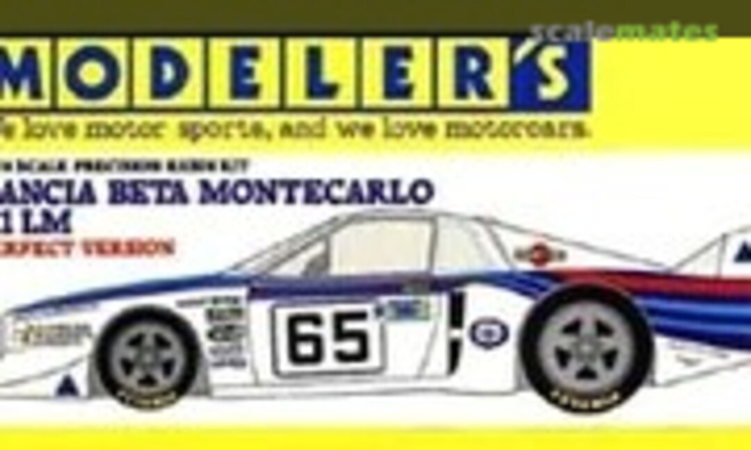 1:24 Lancia Beta Montecarlo (Modeler's 6603)