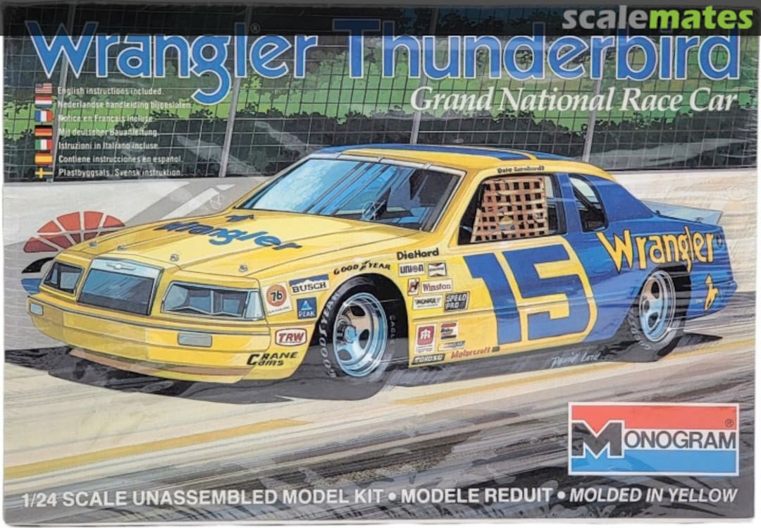 Boxart #15 Wrangler Thunderbird 2206 Monogram Boxart #15 Wrangler Thunderbird 2206 Monogram