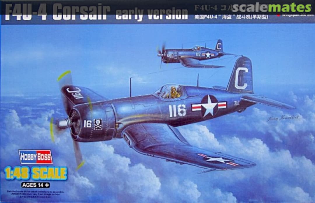 Boxart F4U-4 Corsair 80386 HobbyBoss Boxart F4U-4 Corsair 80386 HobbyBoss