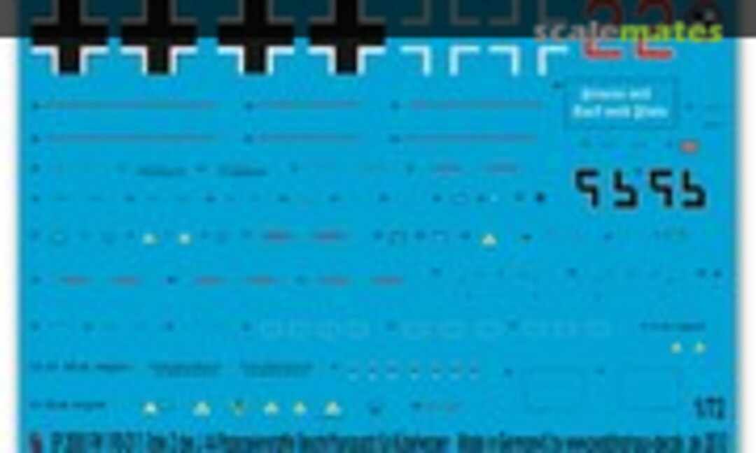 1:72 Fw190D-11 Red 2 JV44 (Peddinghaus-Decals EP 2085) EP 2085