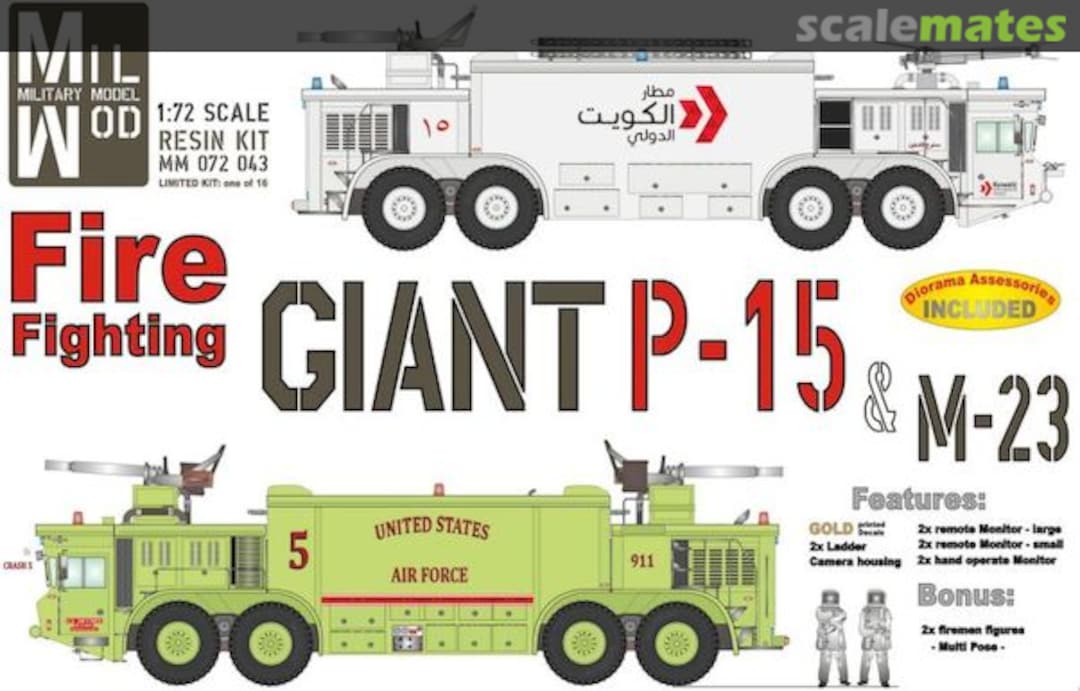 Boxart Giant P-15 & M-23 MM 072 043 Mil Mod