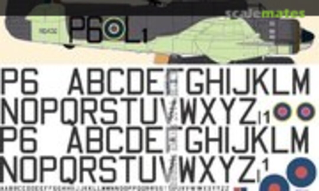 1:72 RAF 489(NZ) Sqn Beaufighters X early (Oldmodels Decals OMD0766) OMD0766