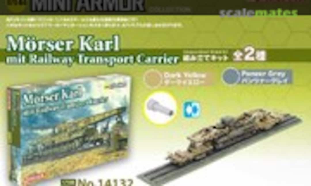 1:144 Mörser Karl mit Railway Transport Carrier (Dragon 14132) 14132