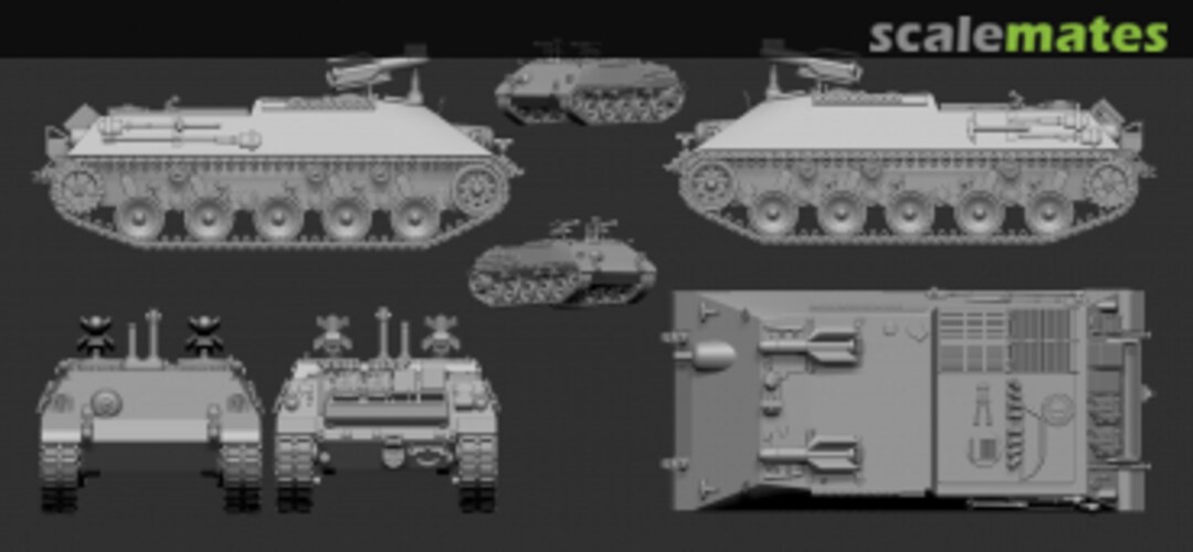 Boxart Raketenjagdpanzer 2 - RakJPz. - 2 STL CW 1053 Germania Figuren Boxart Raketenjagdpanzer 2 - RakJPz. - 2 STL CW 1053 Germania Figuren