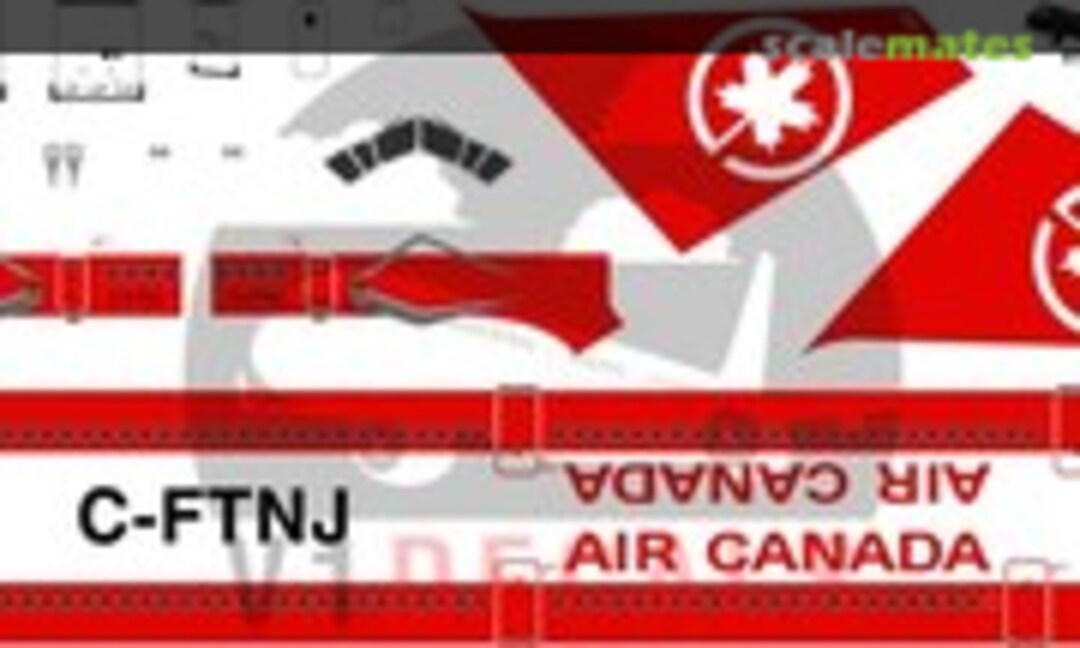 1:144 Air Canada Lockheed L-1011-100 Tristar (V1 Decals V1D0035-144) V1D0035-144