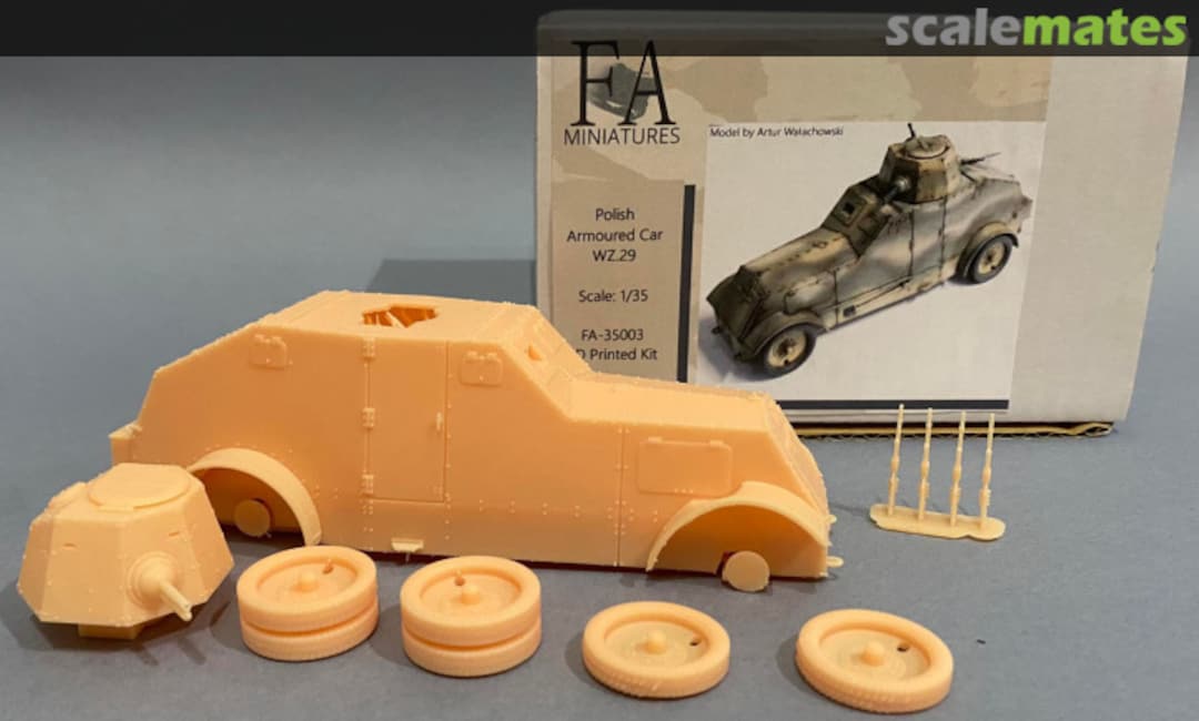 Boxart Armored Car wz.29 FA-35003 F&A Miniatures Boxart Armored Car wz.29 FA-35003 F&A Miniatures