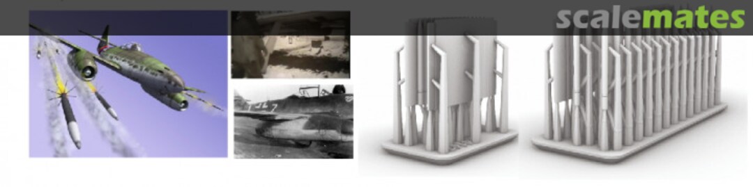 Boxart 26 R4M Rockets and mounts for FW 190-D and Me 262 A-1, 2 Sets 4143 Peddinghaus-Decals Boxart 26 R4M Rockets and mounts for FW 190-D and Me 262 A-1, 2 Sets 4143 Peddinghaus-Decals