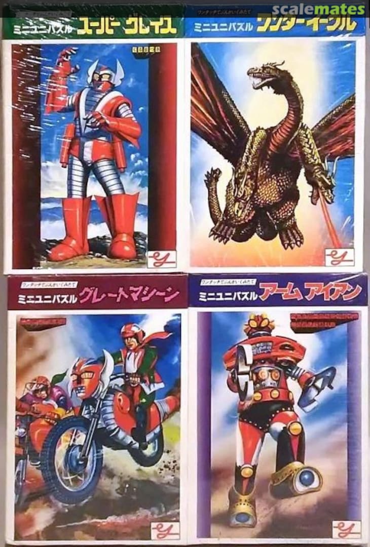 Boxart Mini Uni-puzzle 4 pcs Set Y brand Boxart Mini Uni-puzzle 4 pcs Set Y brand