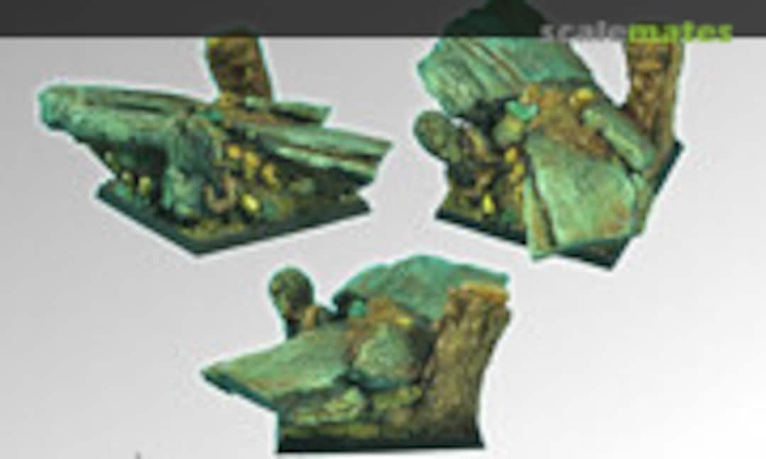 No Forest 50mm square base #2 (Scibor Monsterous Miniatures BSFO0060) BSFO0060