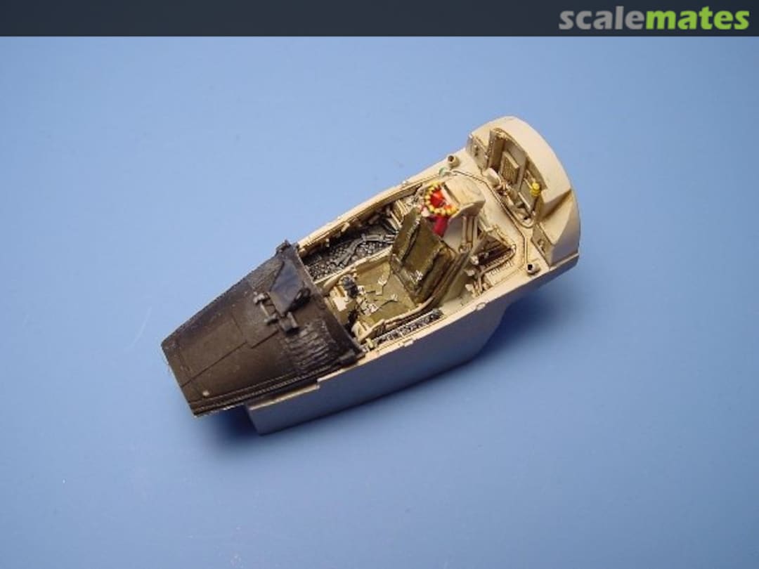 Boxart A-7D Corsair II cockpit set 4117 Aires Boxart A-7D Corsair II cockpit set 4117 Aires