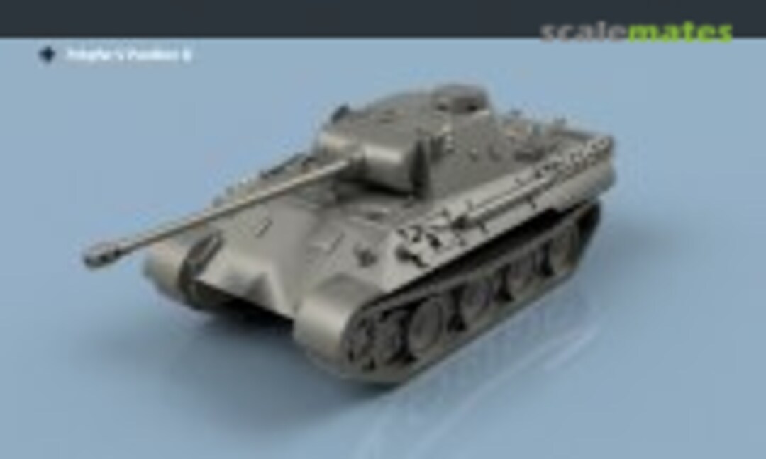 1:700 Pzkpfw V Ausf. D Panther - 3D printing (5 pcs) (L'Arsenal 3D700509) 3D700509