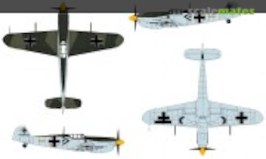 1:24 HA-1112 M1L Buchon "Battle of Britain" Decals (Attitude Aviation AS BUC24-039) BUC24-039