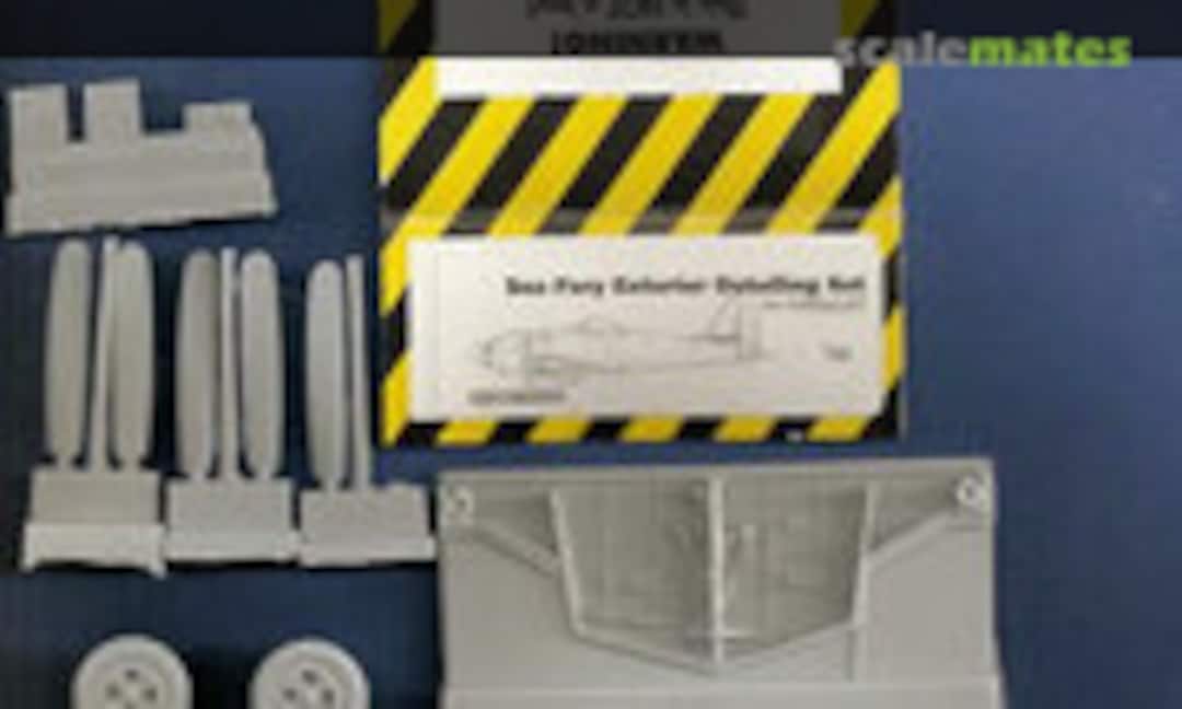 1:48 Sea Fury exterior detail set (Cutting Edge Modelworks CEC48360)