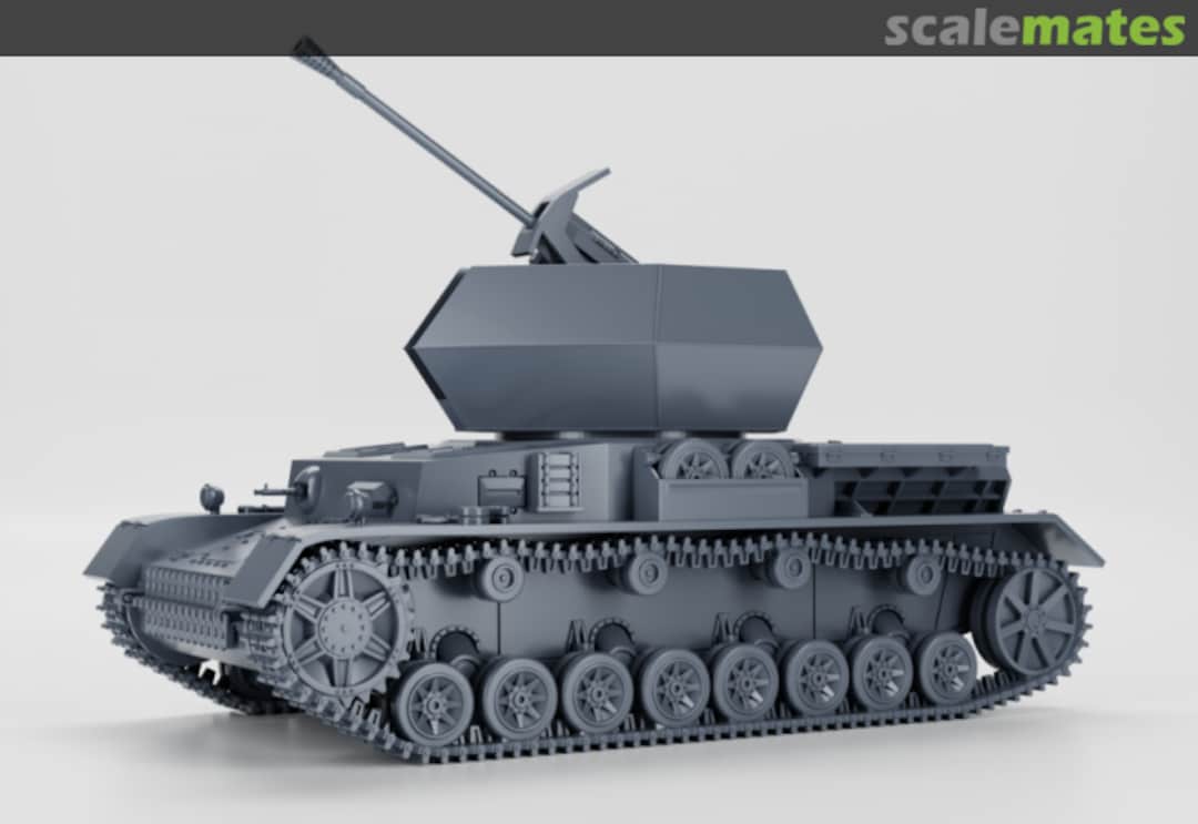 Boxart Flakpanzer IV Ostwind (3.7cm Flak 43) 72011277 EMP3d Boxart Flakpanzer IV Ostwind (3.7cm Flak 43) 72011277 EMP3d
