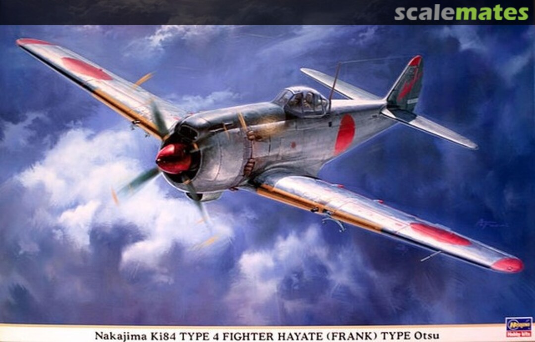 Boxart Nakajima Ki84 Type 4 Fighter HAYATE (FRANK) Type Otsu 08163 Hasegawa Boxart Nakajima Ki84 Type 4 Fighter HAYATE (FRANK) Type Otsu 08163 Hasegawa