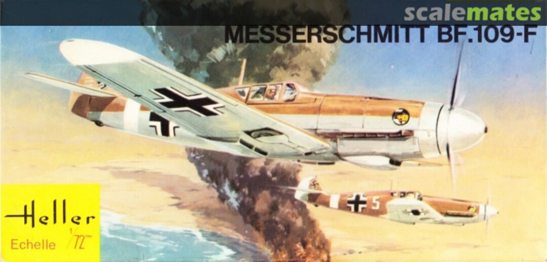 Boxart Messerschmitt Bf.109-F 081 Heller Boxart Messerschmitt Bf.109-F 081 Heller