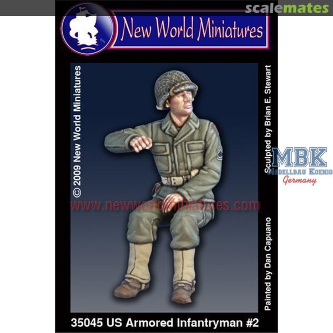 Boxart US Halftrack Crew #2 NWM35021 New World Miniatures Boxart US Halftrack Crew #2 NWM35021 New World Miniatures
