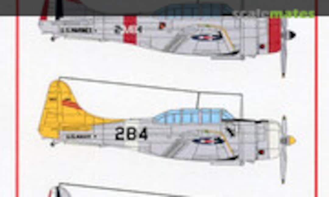 1:72 Colorful SBD Dauntless (Starfighter Decals 72-138) 72-138