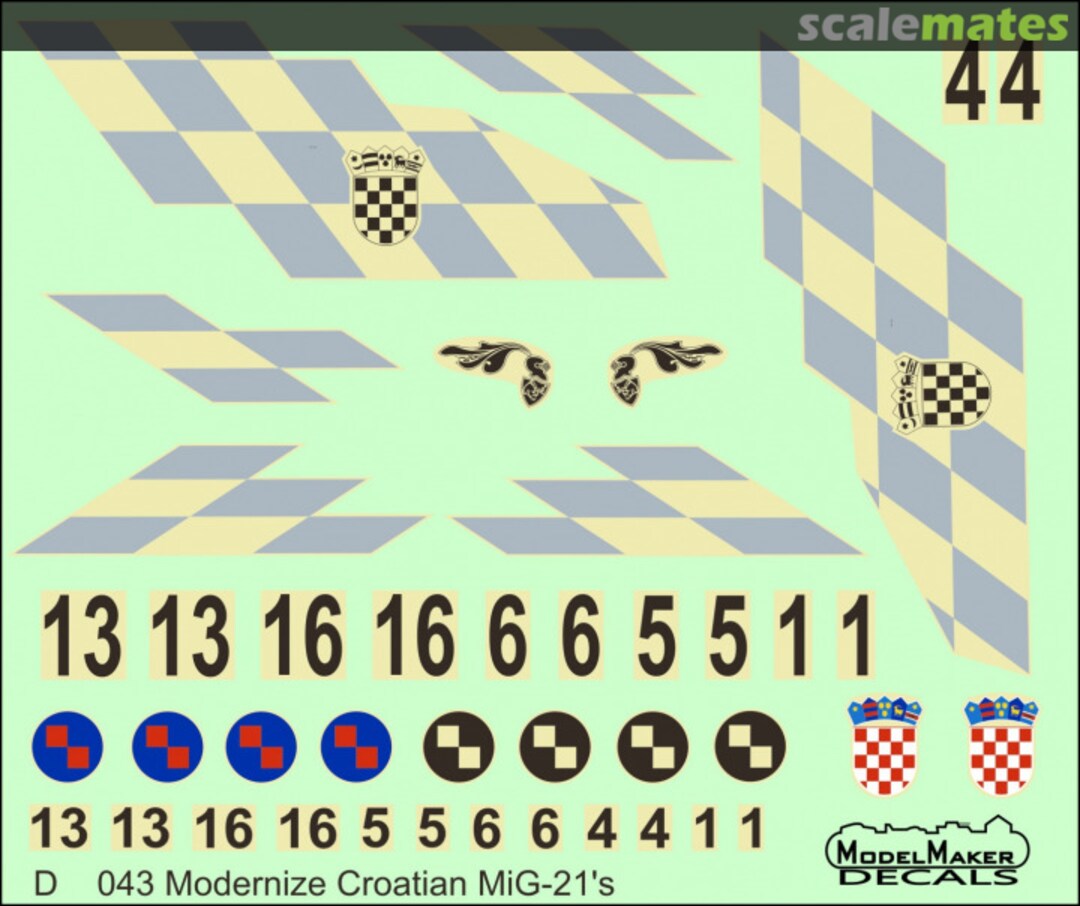 Contents Modernized Croatian MiG-21's D72043 ModelMaker Contents Modernized Croatian MiG-21's D72043 ModelMaker