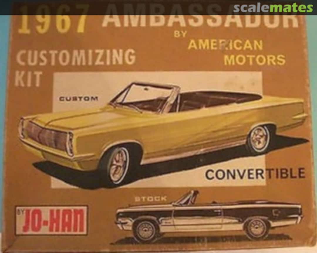 Boxart 1967 Ambassador Convertible C-1667 Jo-Han Boxart 1967 Ambassador Convertible C-1667 Jo-Han