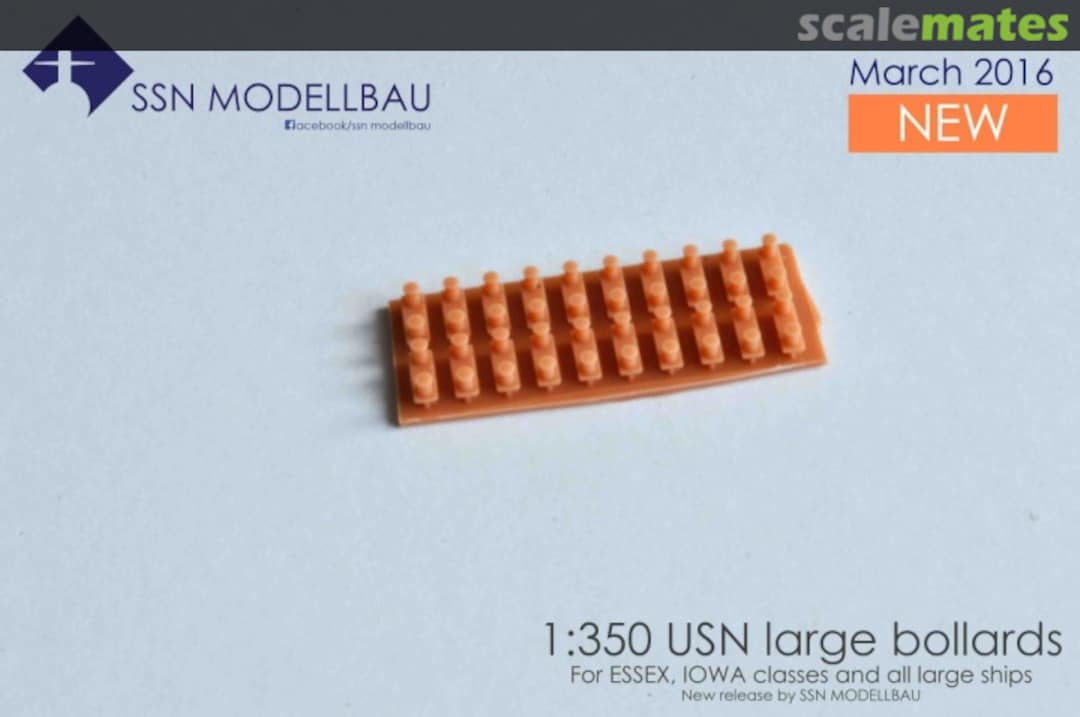 Boxart US Navy large bollards SSN-R35034 SSN-Modellbau Boxart US Navy large bollards SSN-R35034 SSN-Modellbau