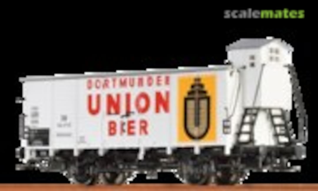 Covered freight car &quot;Dortmunder Union Bier&quot; DB (Brawa 48282)