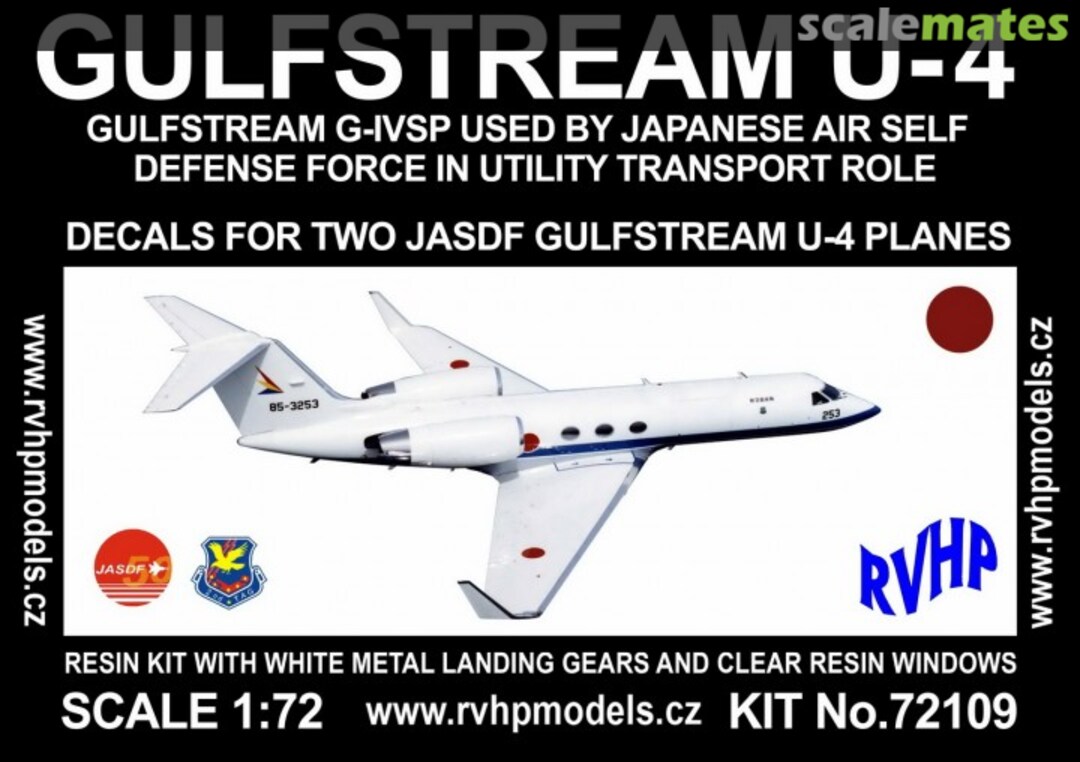 Boxart Gulfstream U-4 72109 RVHP Boxart Gulfstream U-4 72109 RVHP