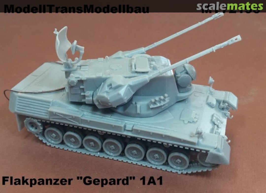 Boxart Flakpanzer "Gepard" 1A1 MT72196 Modell Trans Modellbau Boxart Flakpanzer "Gepard" 1A1 MT72196 Modell Trans Modellbau