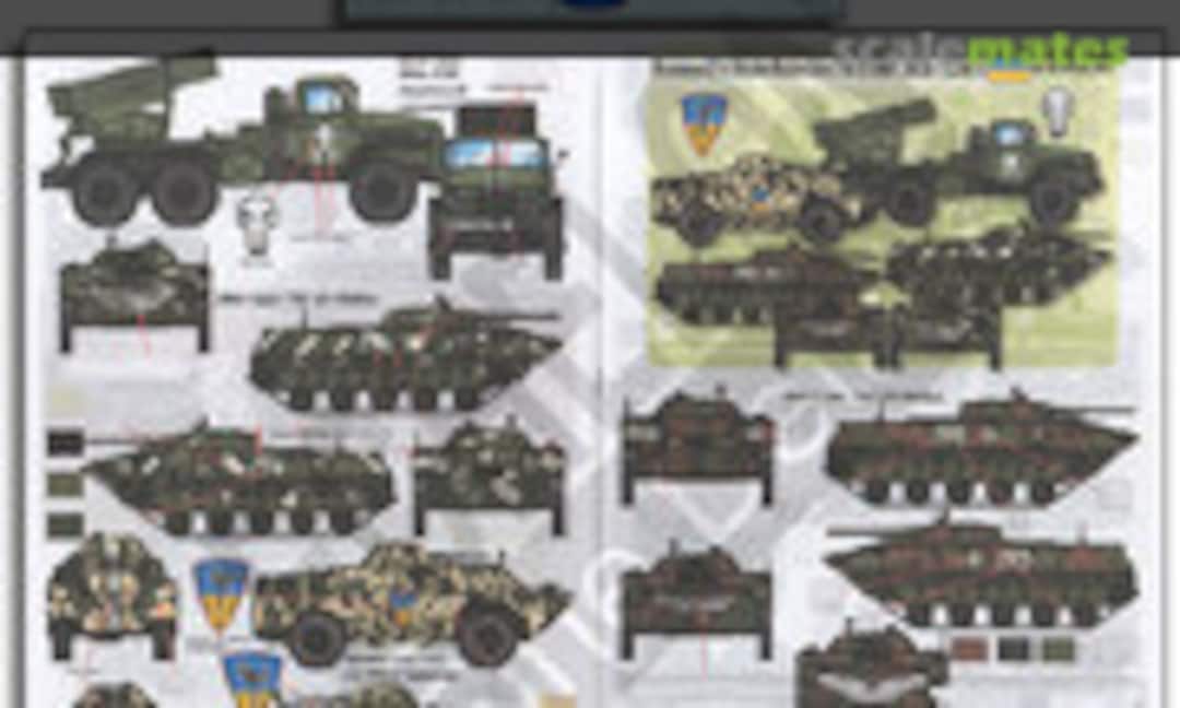 1:35 Ukrainian AFVs (Ukraine-Russia Crisis) Pt 8: BMD-1, BRDM-2 & BM-21 (Echelon Fine Details D356230) D356230