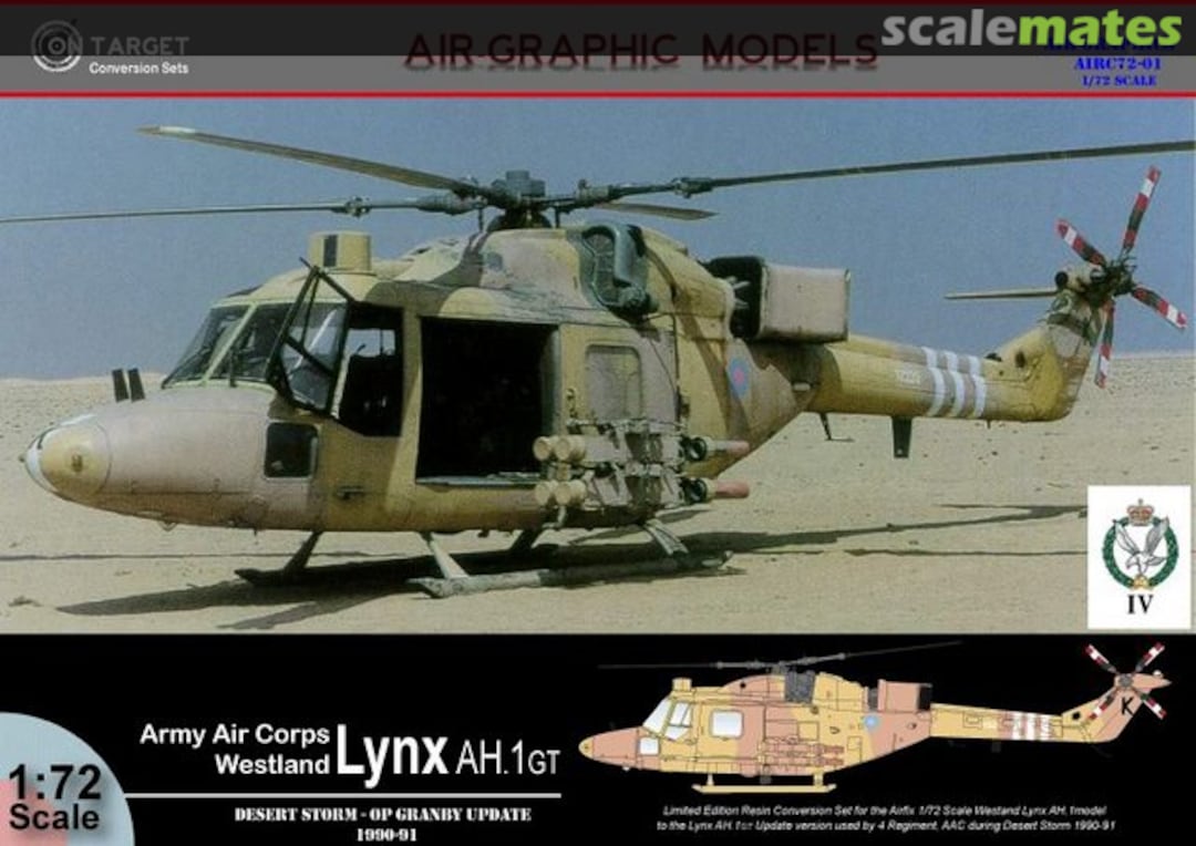 Boxart Westland Lynx AH.1GT CS-01 Air-Graphics Models Boxart Westland Lynx AH.1GT CS-01 Air-Graphics Models