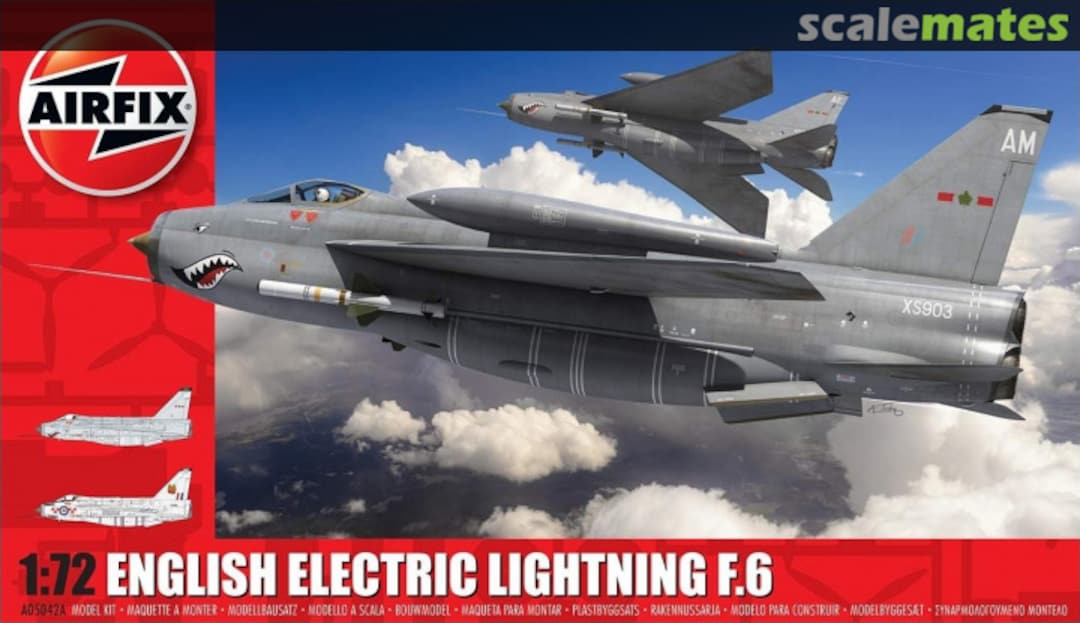 Boxart English Electric Lightning F.6 A05042A Airfix Boxart English Electric Lightning F.6 A05042A Airfix