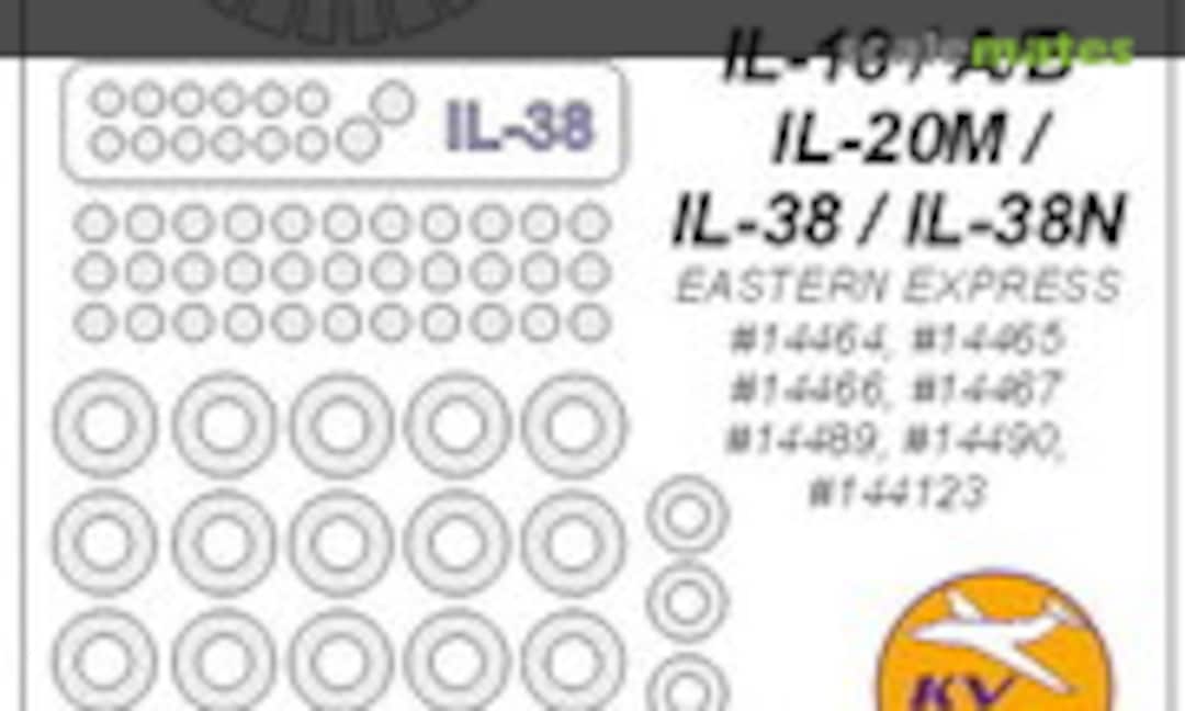 1:144 Ilyushin IL-18 / IL-20 / IL-38 (KV Models 14427) 14427