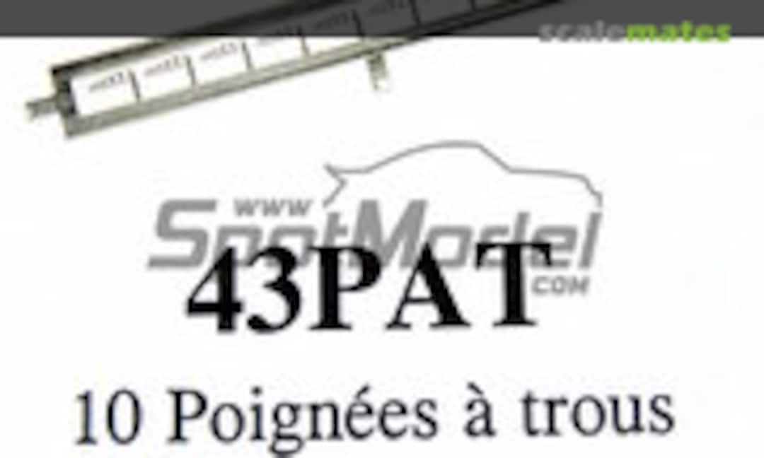 1:43 Drilled handles (Renaissance 43PAT) 43PAT