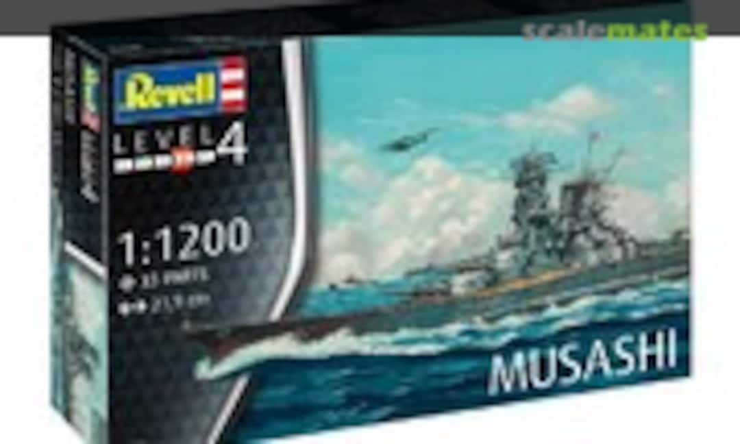 1:1200 Musashi (Revell 66822)