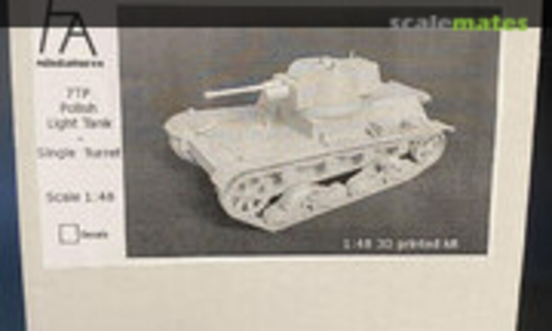 1:48 7TP Single Turret (F&A Miniatures FA-48001)
