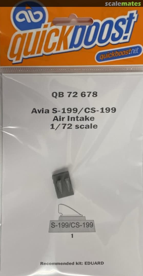 Boxart S-199/CS-199 - Air Intake QB 72678 Quickboost Boxart S-199/CS-199 - Air Intake QB 72678 Quickboost