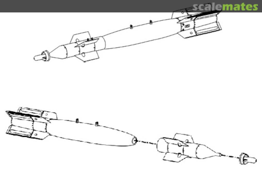 Boxart Laser-Guided Bomb sfh-a00132 Semper Fi Hobbies Boxart Laser-Guided Bomb sfh-a00132 Semper Fi Hobbies