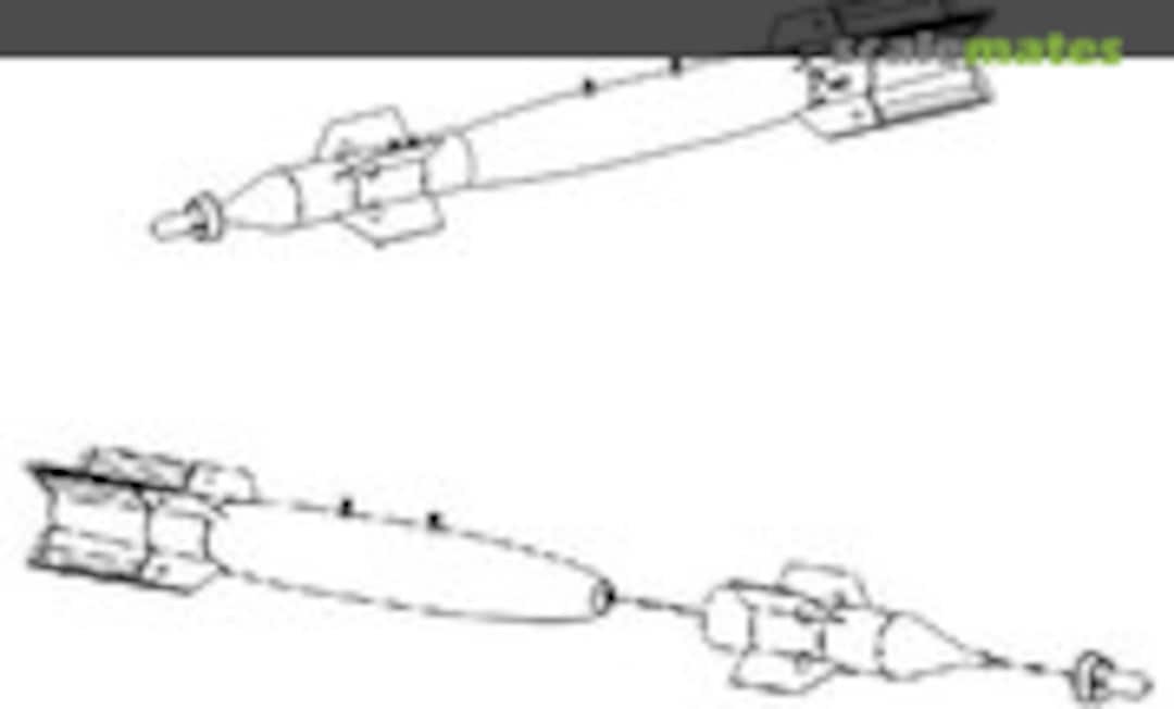 1:32 Laser-Guided Bomb (Semper Fi Hobbies sfh-a00132) sfh-a00132