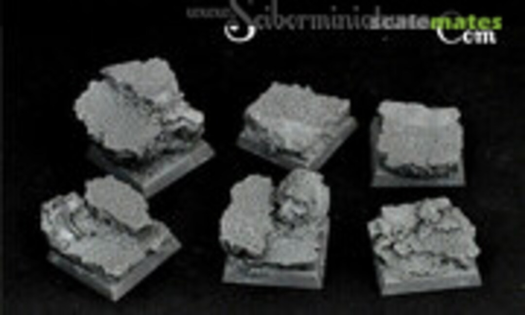 No Royal Lion Ruins 20mm square bases (5 pcs) (Scibor Monsterous Miniatures BSRL0044) BSRL0044