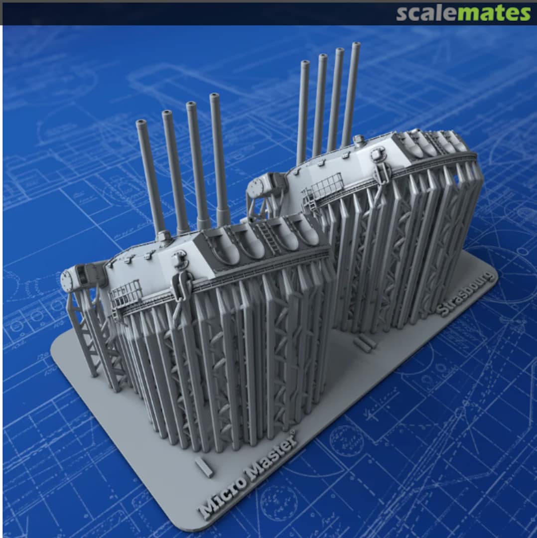 Boxart Quad 330mm/50 (13") Model 1931 MM0239P Micro Master Boxart Quad 330mm/50 (13") Model 1931 MM0239P Micro Master