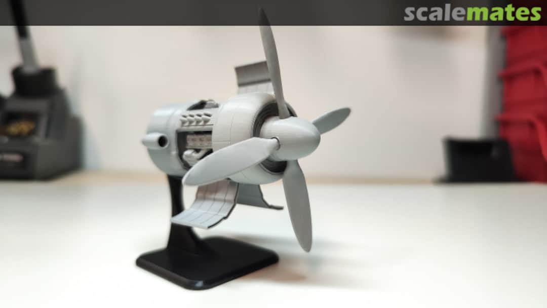 Boxart Jumo 222 Complete Nacelle 01410b my3dbase Boxart Jumo 222 Complete Nacelle 01410b my3dbase