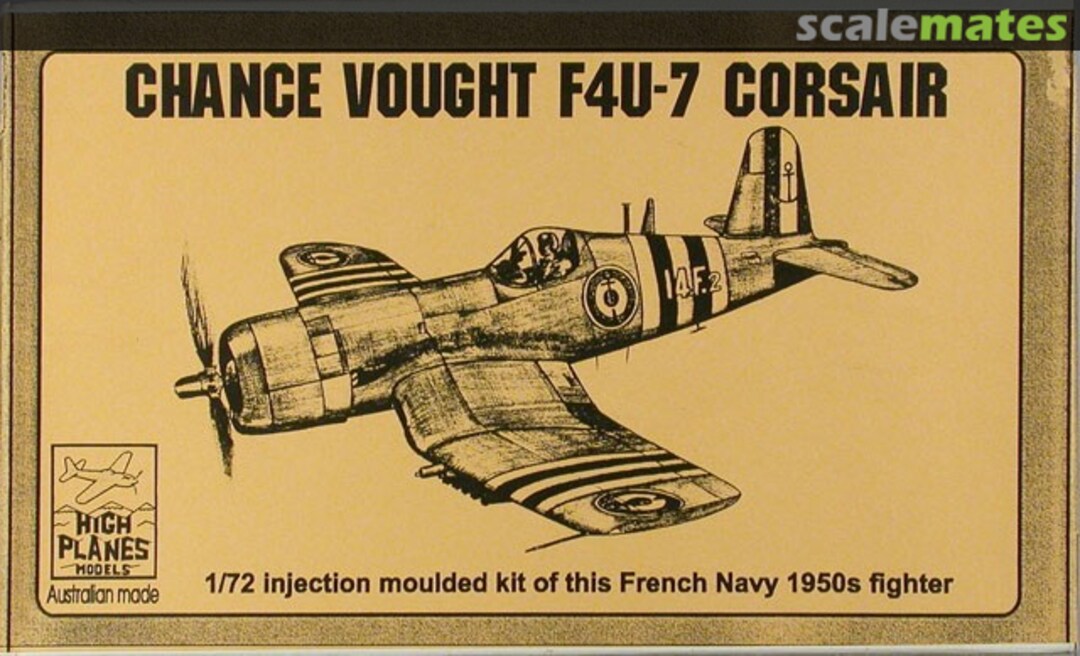 Boxart Chance Vought F4U-7 Corsair 72005 High Planes Models Boxart Chance Vought F4U-7 Corsair 72005 High Planes Models