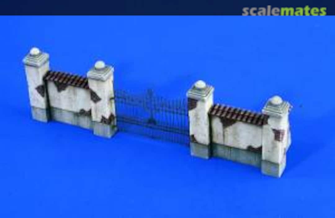 Boxart Parkwall with Gate 2340 Verlinden Productions Boxart Parkwall with Gate 2340 Verlinden Productions